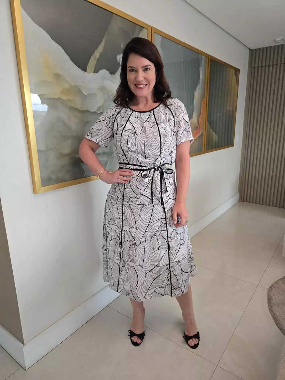 VESTIDO EVASÊ COM VIVO