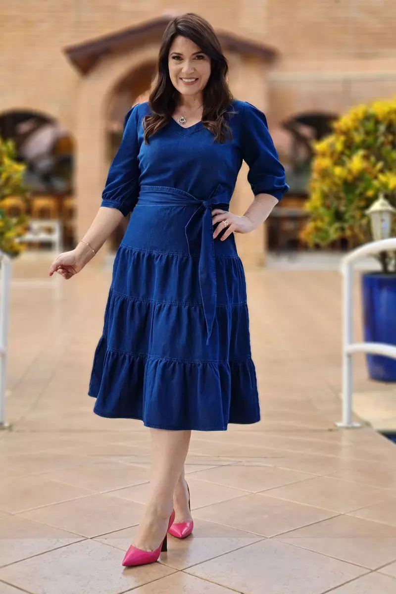 Vestido Jeans Três Marias