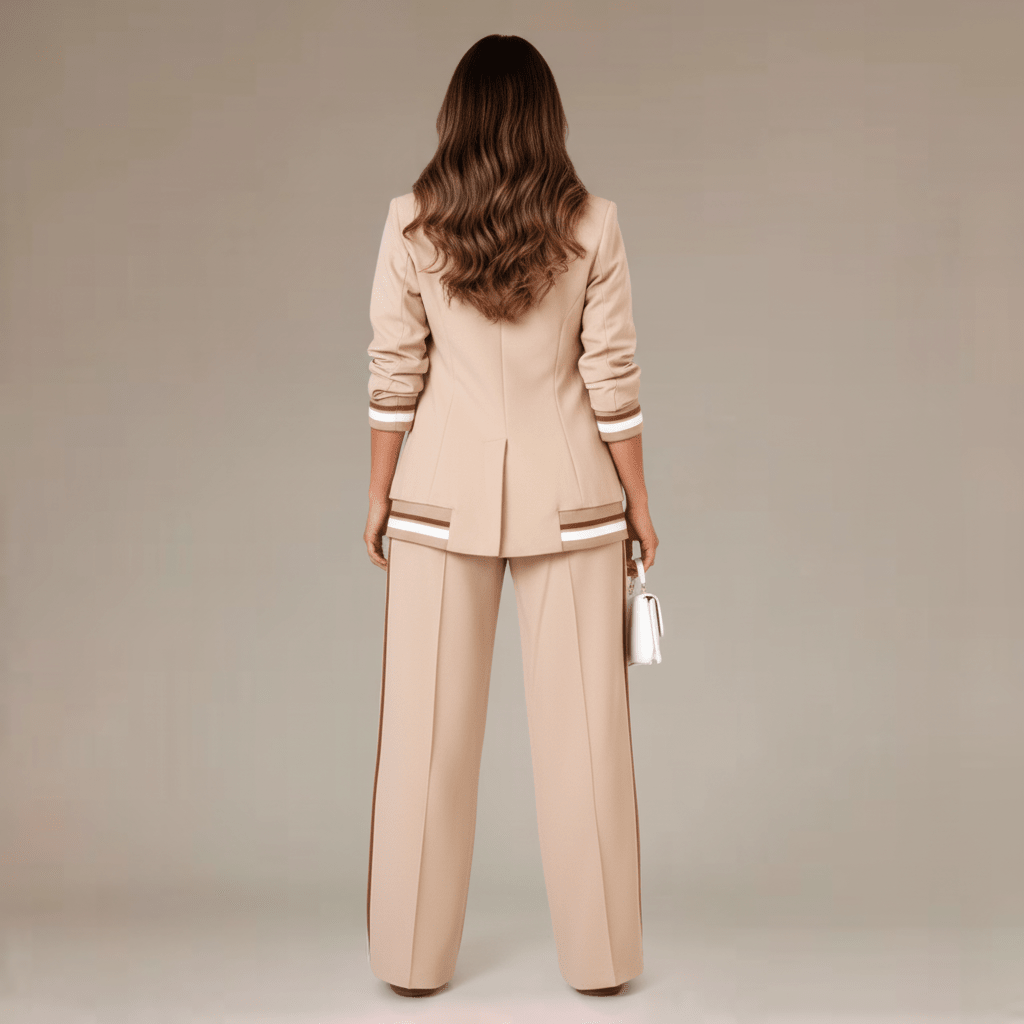 Conjunto Feminino Casaco e Calça Luiza