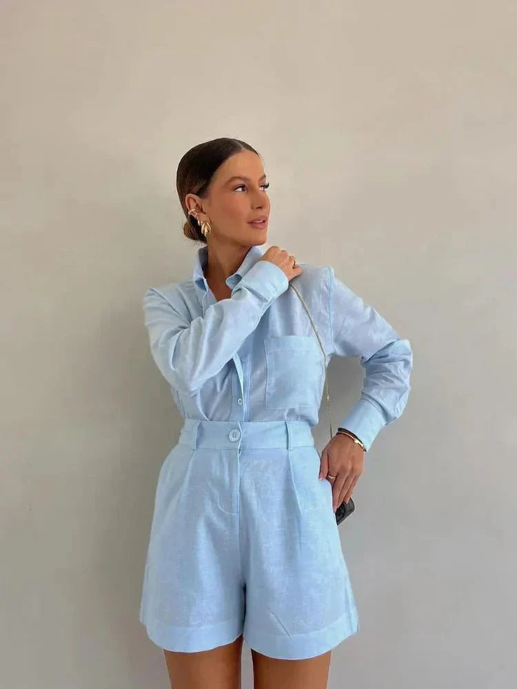 Conjunto Feminino Linho Firenze