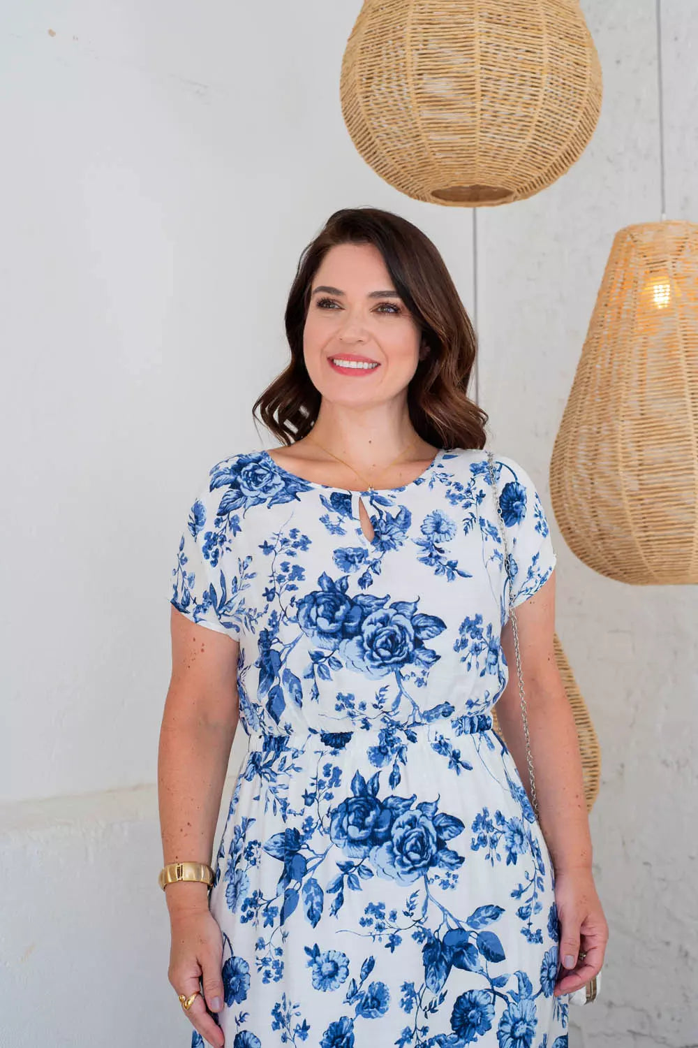 VESTIDO MANGA JAPONESA COM MARIA