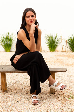 Sandália Maibulun Couro - Branco