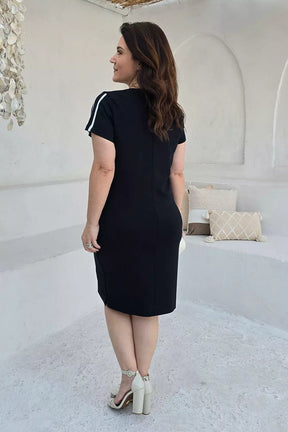 Vestido Tubinho com Bolsos