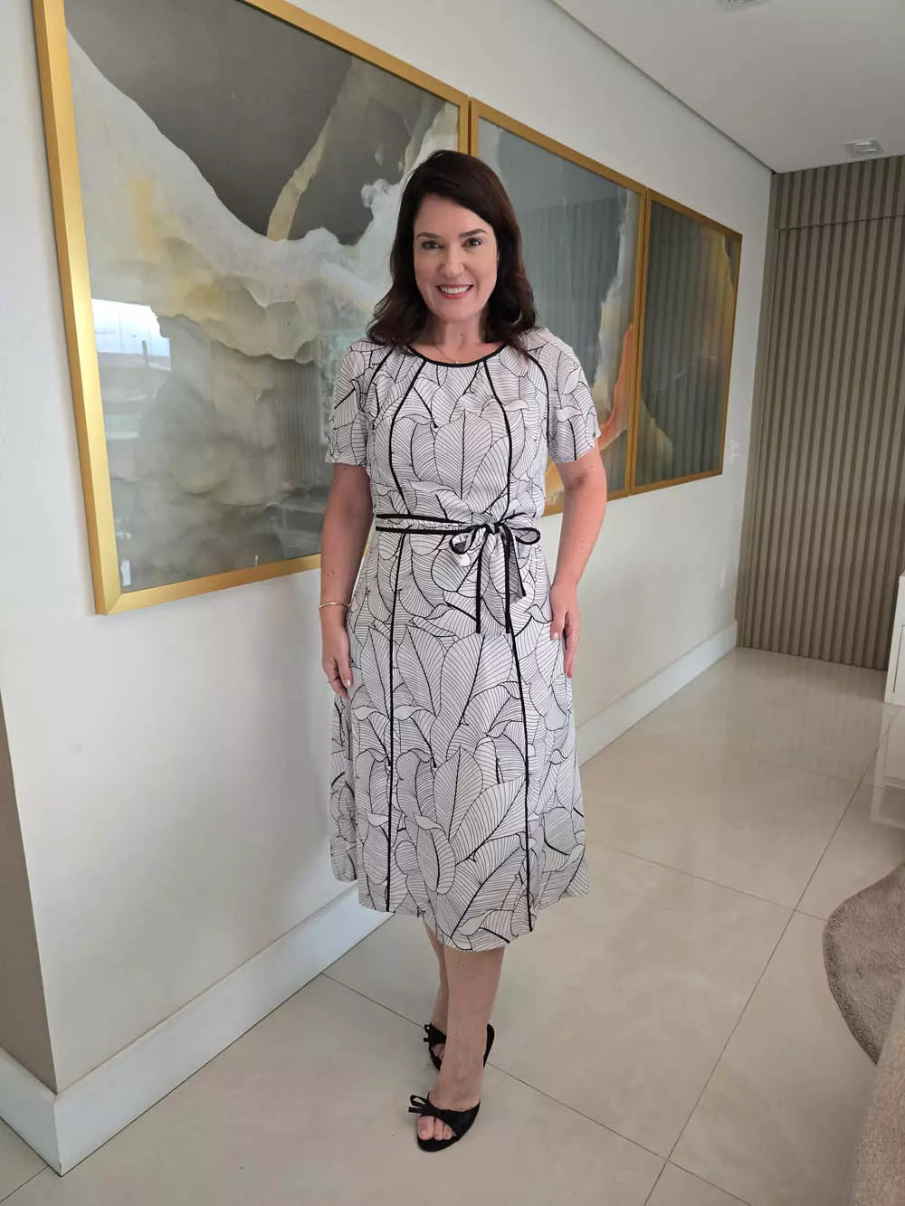 VESTIDO EVASÊ COM VIVO