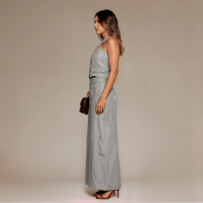 Conjunto Feminino Saia e Colete Jaqueline