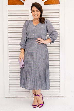 Vestido Plissado Amanda